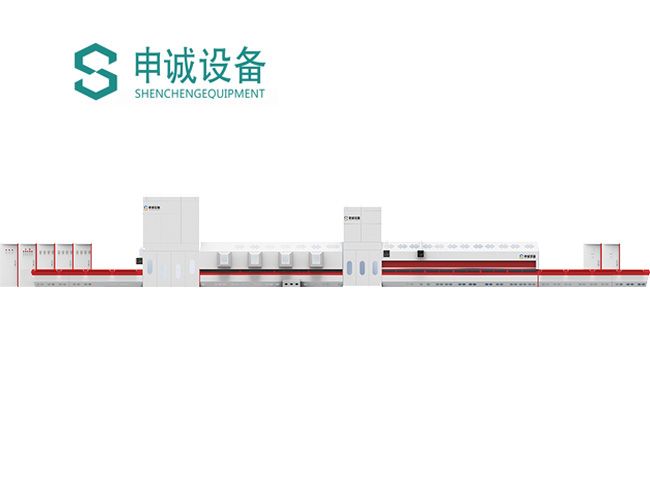 通过式强制对流平弯双向钢化炉