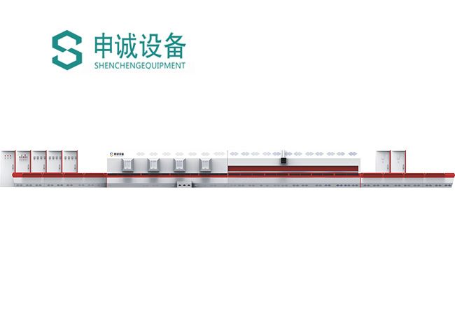 通过式强制对流单室钢化炉